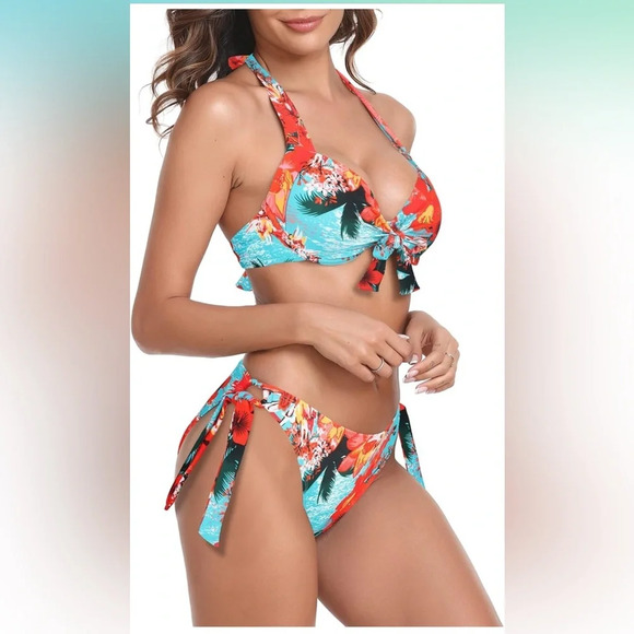 RELLECIGA Women's Push Up Bikini set L - Picture 7 of 11